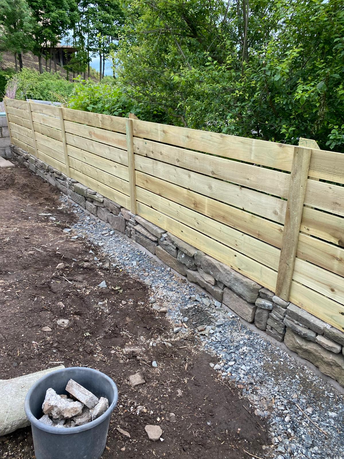 garden fence repairs Kingswells