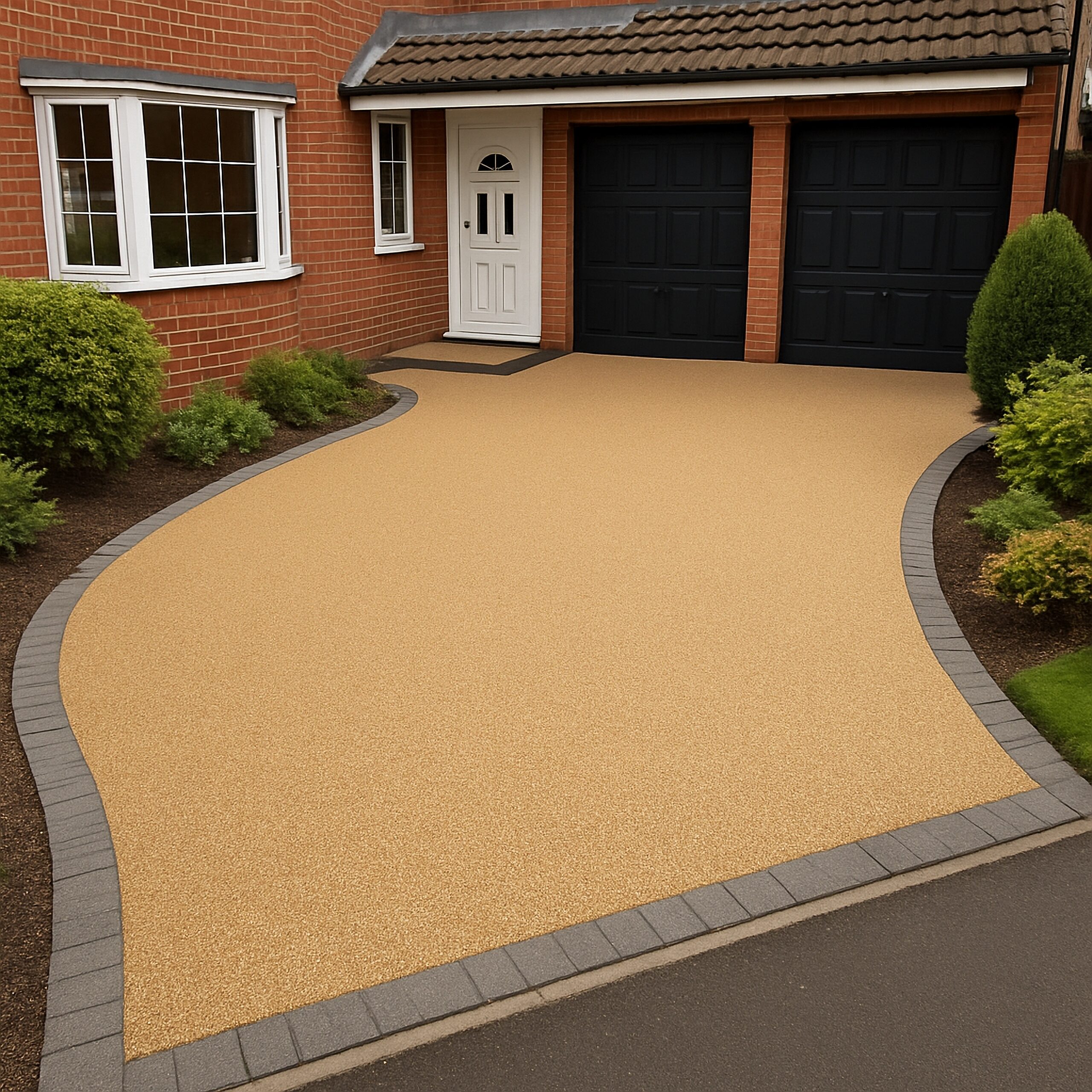 new resin bound driveway