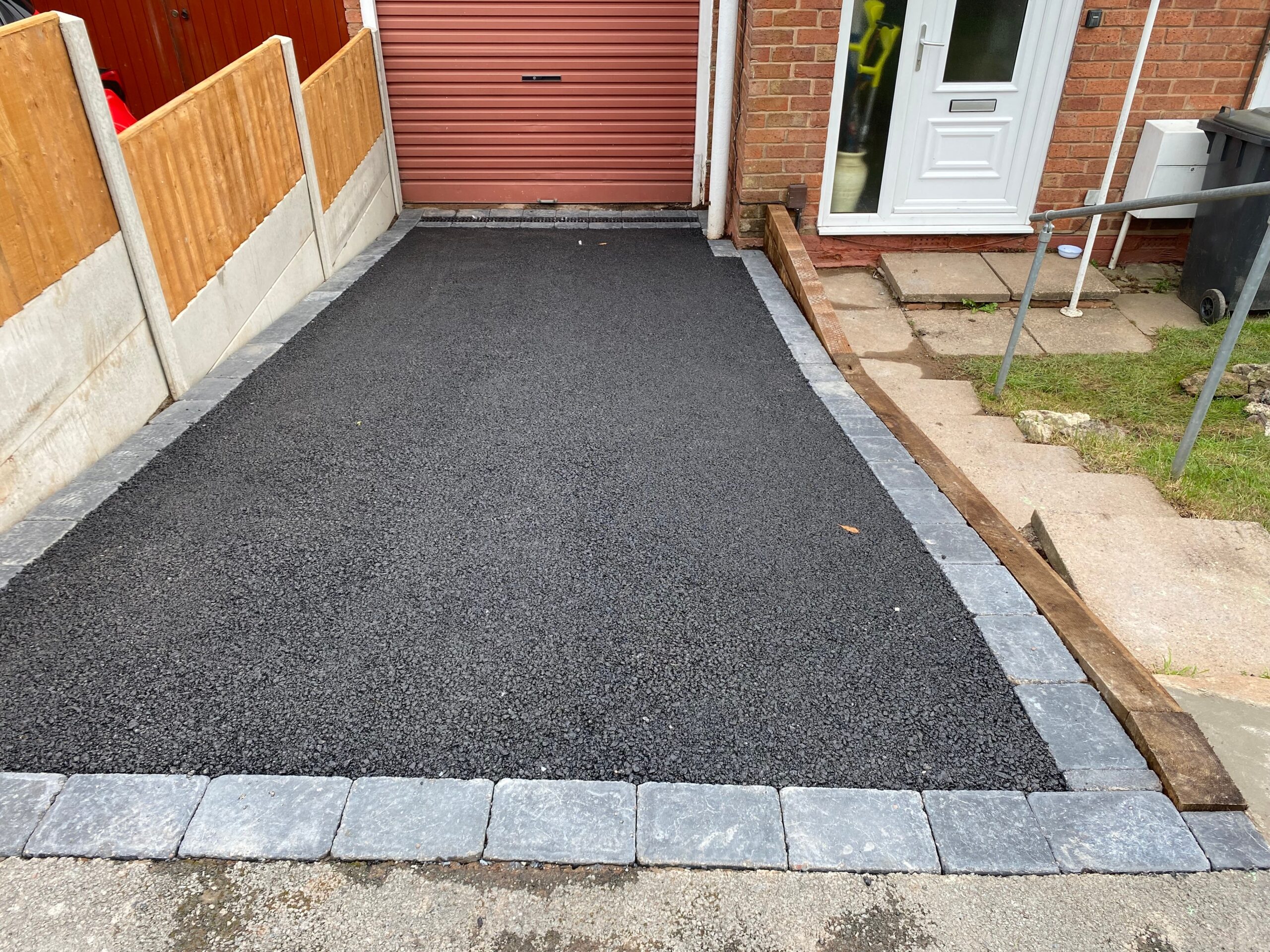 small tarmac driveway